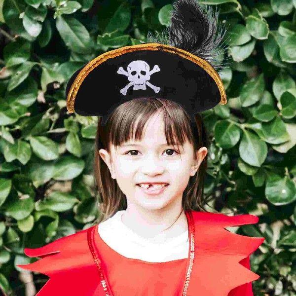 Pirate Headband Skull Hat Accessories Cosplay Props