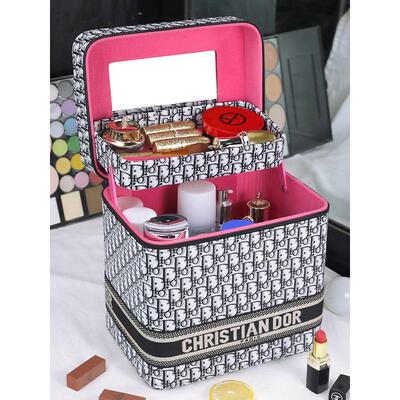Organizer Makeup Bag Wash Bags Make Up Elegant Cosmetic Cas