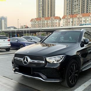 奔驰GLC300L GLC260L GLC200L改装满天星GLC43AMGGT竖条中网标志