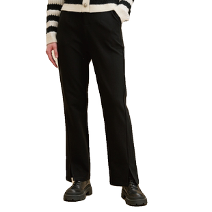 PATAVINITY腰袢设计通勤简约基础九分裤女秋季新款宽松阔腿裤