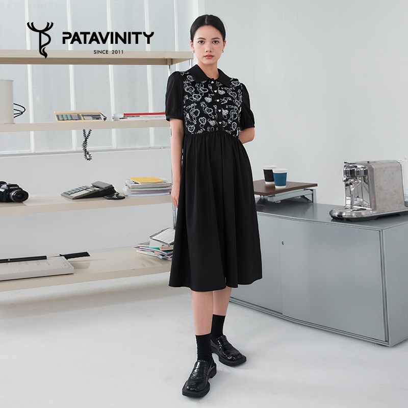 爱心图案针织拼接PatavinityA型
