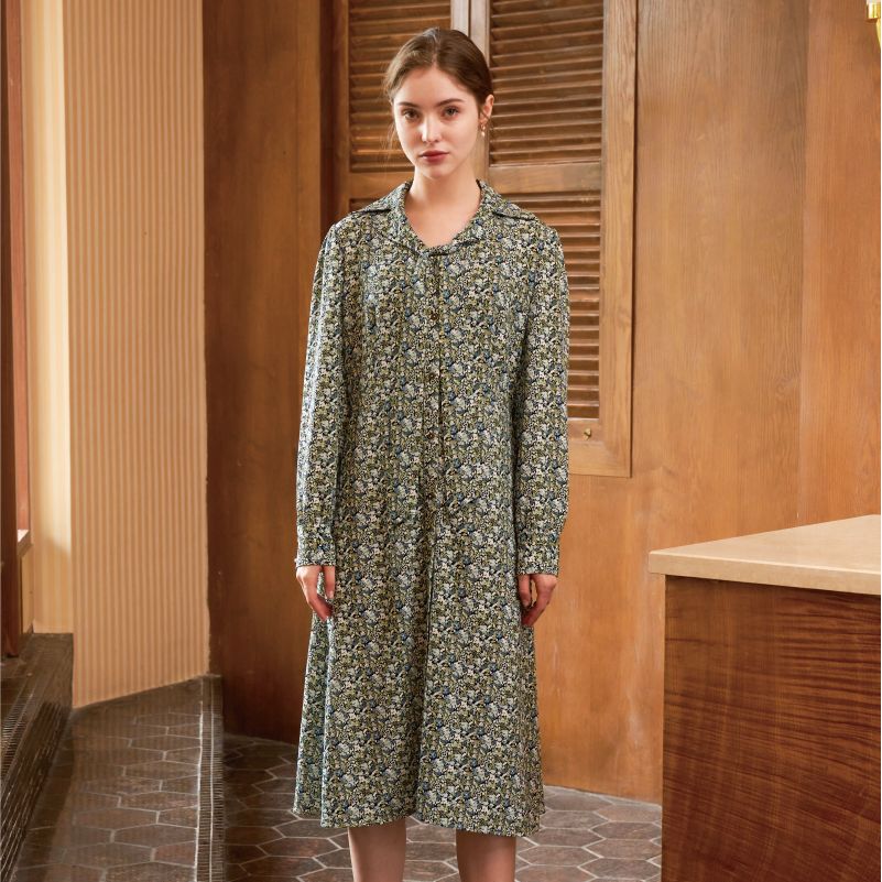 PATAVINITY通勤聚酯纤维A字裙