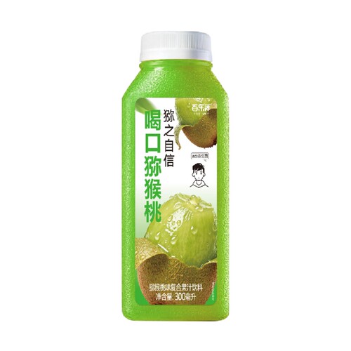 喝口猕猴桃 猕猴桃味复合果汁饮料300ml*2瓶
