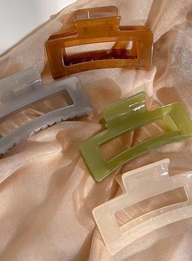 一个装方形优雅鲨鱼夹