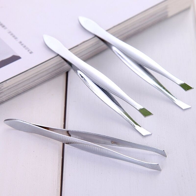 【3个】平斜口拔眉毛眉夹