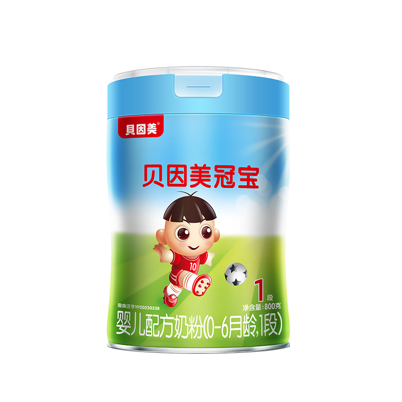 贝因美一段幼儿配方奶粉 冠军宝贝0-6个月龄 一段奶粉