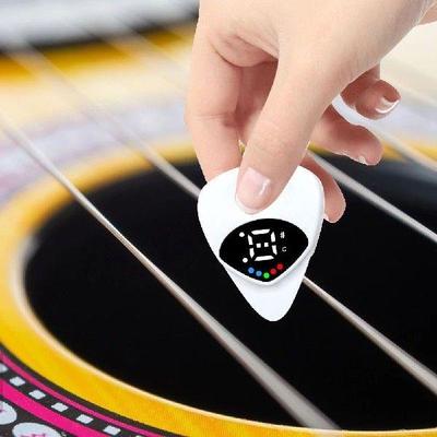 2-in-1 Guitar Picks Tuner Acoustic Guitar Tuner Electric