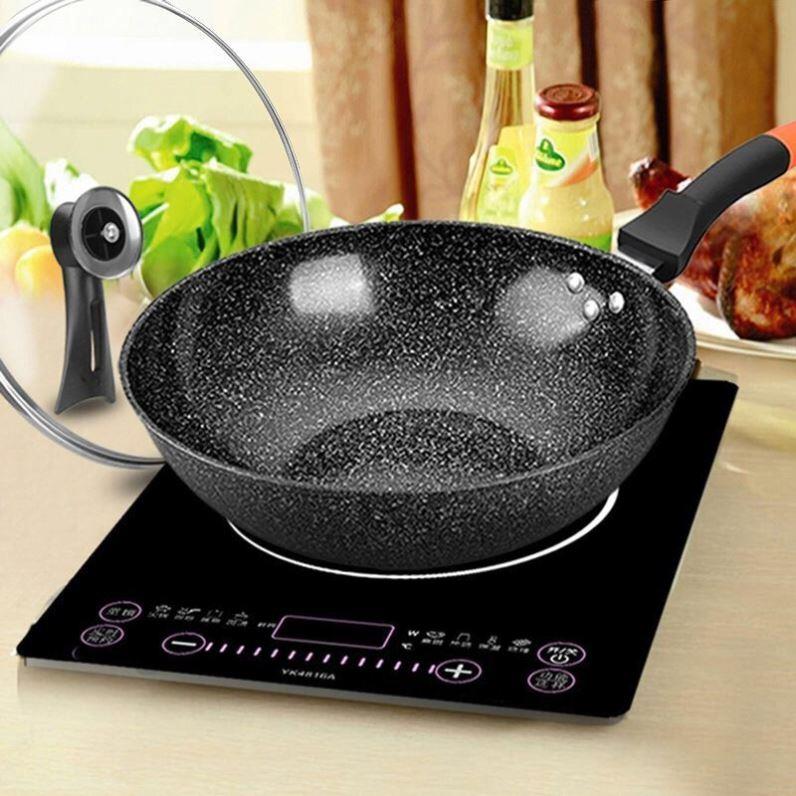 non-stick frying pan induction cooker cooking pot不粘平底锅