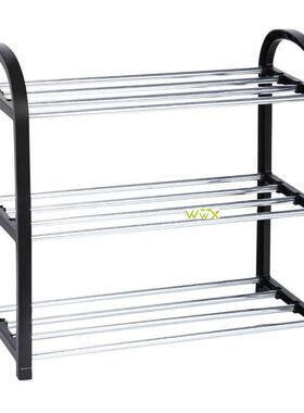 Shoe Rack Aluminum Metal Standing Shoe Rack DIY Shoes Shelf