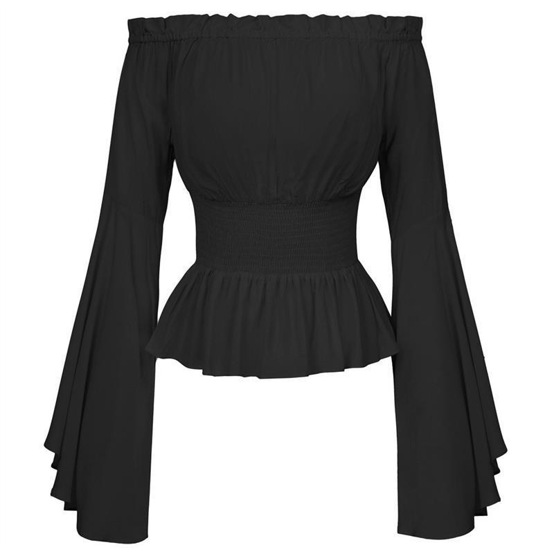 New long-sleeved womens Renaissance medieval top