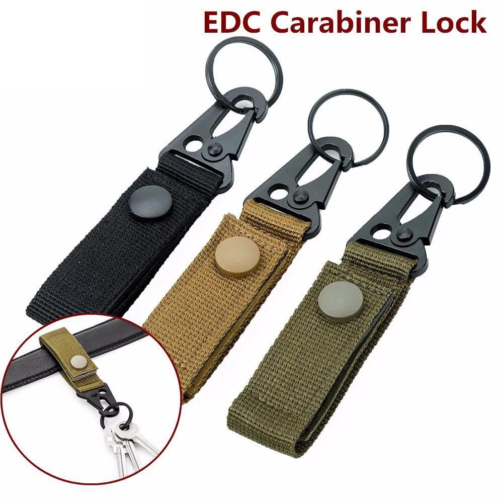 Outdoor Light-Weight Hanging Belt MOLLE Carabiner Clip Tacti