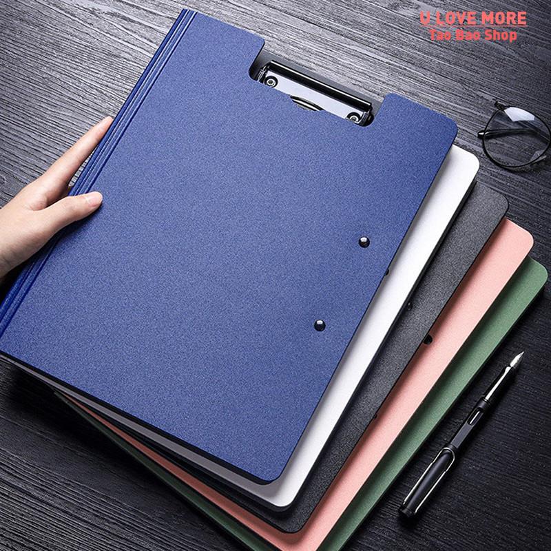 A4 File Folder Clipboard Writing Pad Memo Clip Board Double