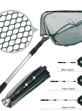Fishing Landing Net Aluminum Alloy Durable Telescoping Exten