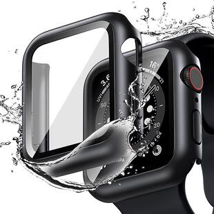 Glass+Cover For Apple Watch case 7 6 SE 5 4 3 iWatch Accesso