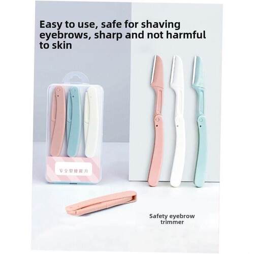 3/10Pcs Eyebrow Razor Trimmer Women Face Hair Remover Brow
