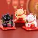Neko Powered Solar Beckoning Maneki Arm Cat Waving Fortune