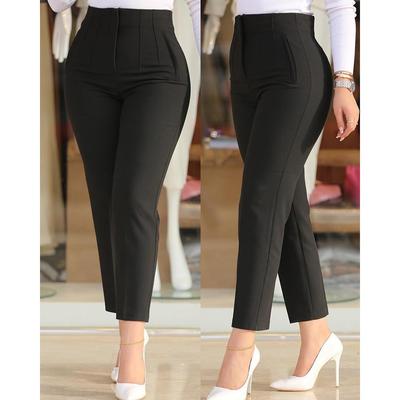 plussize For Women Trousers Clothes Formal Suit Pants casual