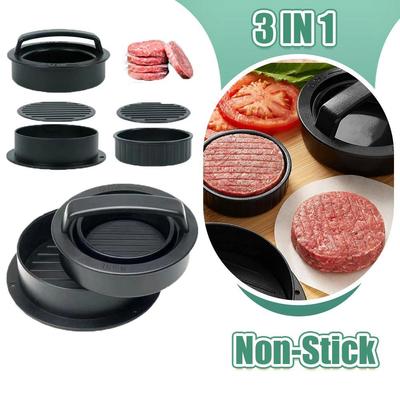 Hamburger Meat Press Maker Round Shape Non-Stick Stuffed Bur