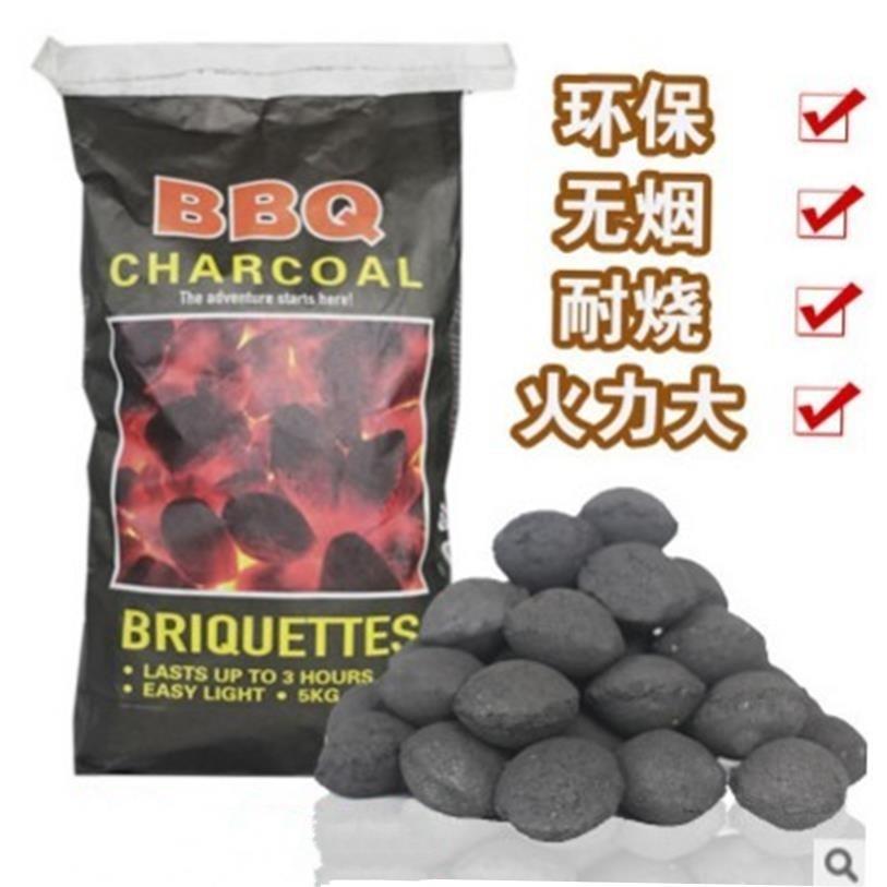 3kg Barbecue Charcoal Briquettes Sack  BBQ Coal Briquette