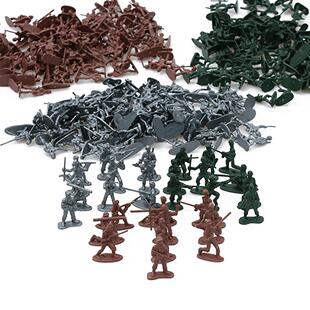 Military Toy Model Action Figure Plastic Soldiers Army Men F
