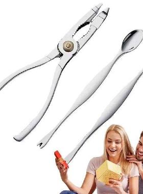 3pcs Crab Shrimp Pliers Crab Crackers Sheller