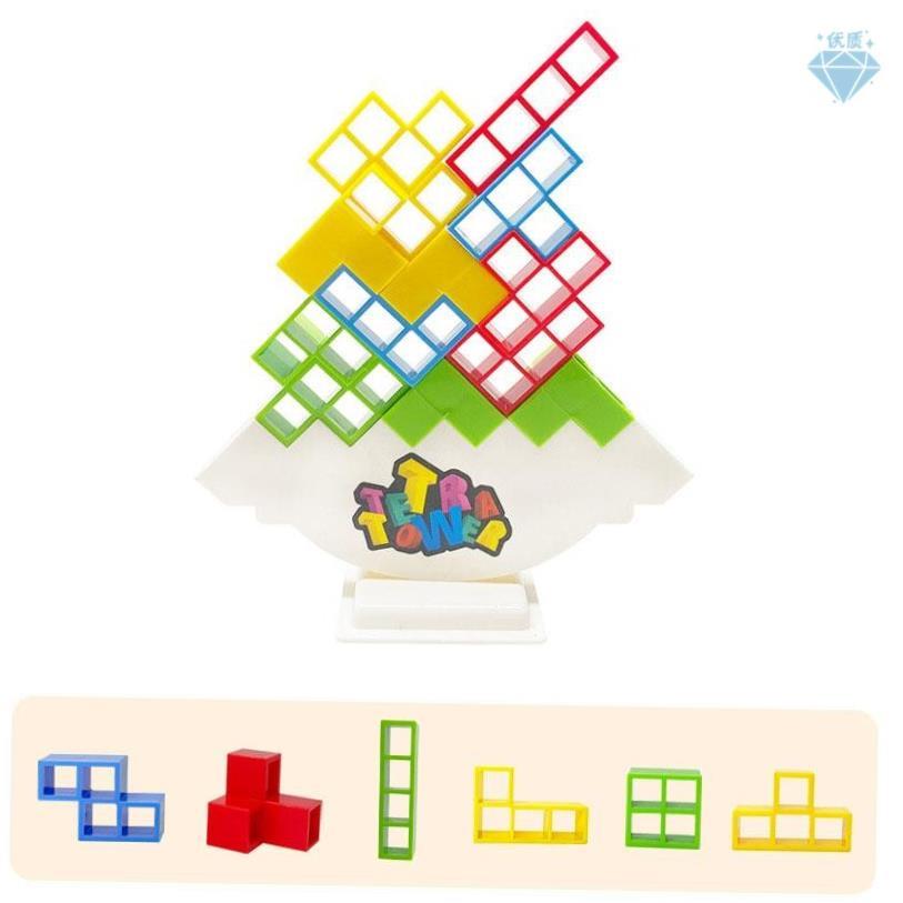 Tetra Tower Game Stacking Blocks Stack Building Blocks Balan
