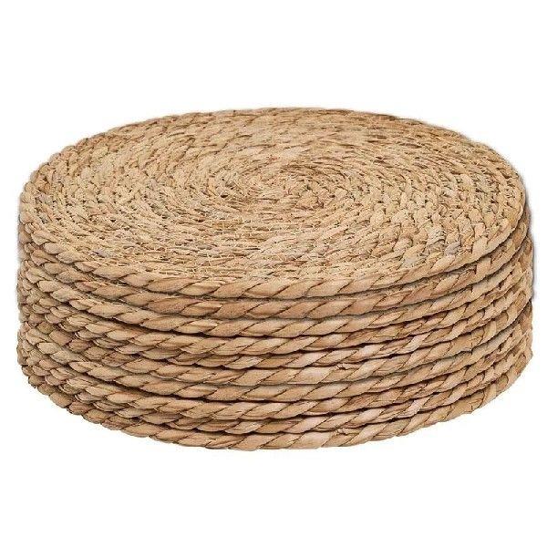 Pot Mats Handwoven Rattan Placemats Round Heat Insulation