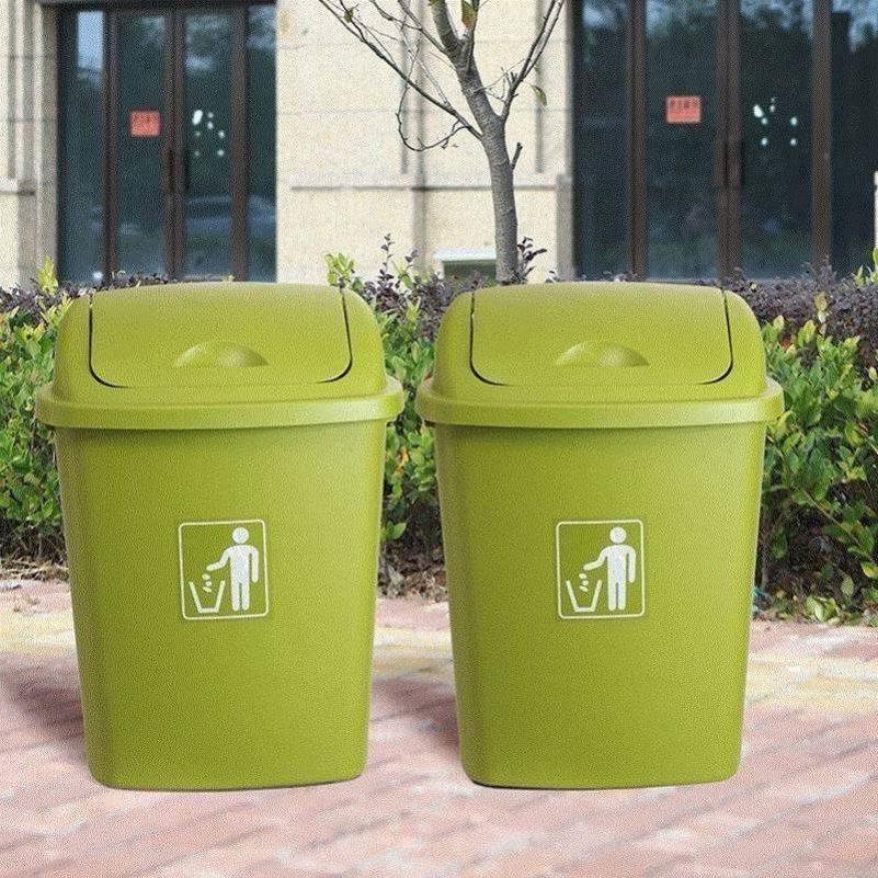 trash household outdoor plastic garbage can box thic