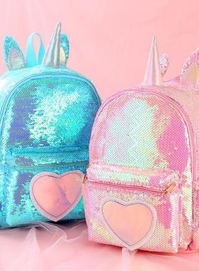 Unicorn School Bags for Girls Backpack Cute Kids School Bag