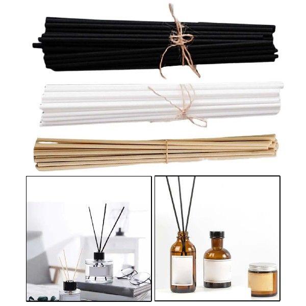 100Pcs Aroma Diffuser Refill Fiber Sticks 0.1x9.8inch