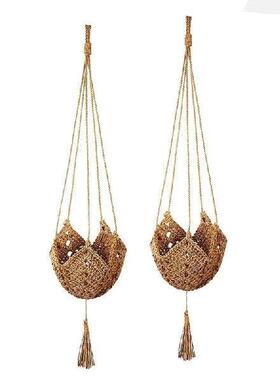 Plant Hanger, Jute Hanging Planter , Handmade Wall Hanging