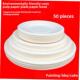 Rigid Plates Extra Disposable Super Paper Strong Party Biode