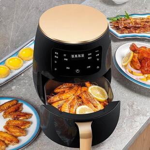 8L English air fryer oven Oil free Airfryer touch screen 6L