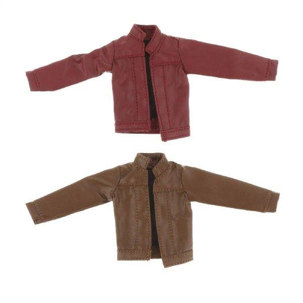 1/12 Motorcycle Jacket Cosplay Dolls Dress up Accessory