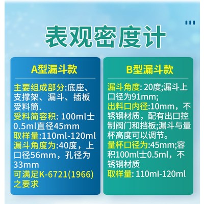 现货速发塑料颗粒表观密度计A型B型粉末松装密度测定PE自然堆积密
