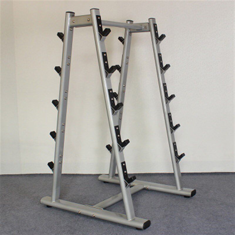 速发存龙 杠铃架杠铃杆托架举重架曲杆存放豫杠铃架储架安全深蹲