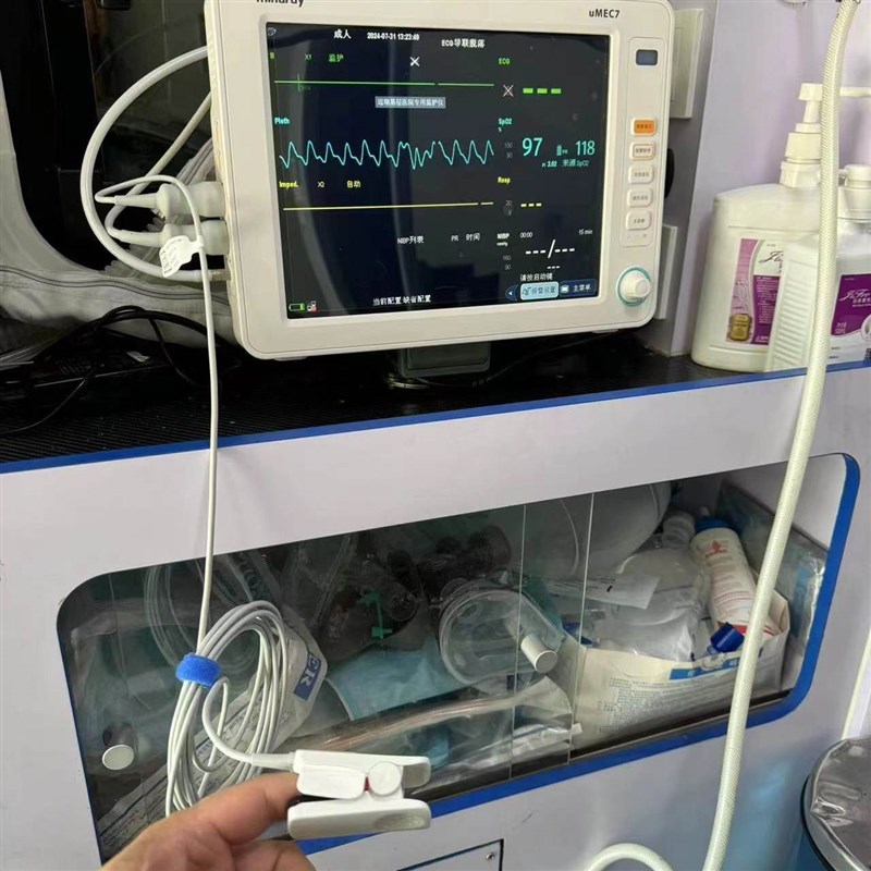 速发 UC10监护仪装台面支架 救护车安装监护仪支架 快拆款