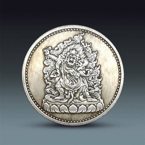 速发不动明王古经挂像佛收雕刻古玩复古工艺品 铜质摆件把玩仿心