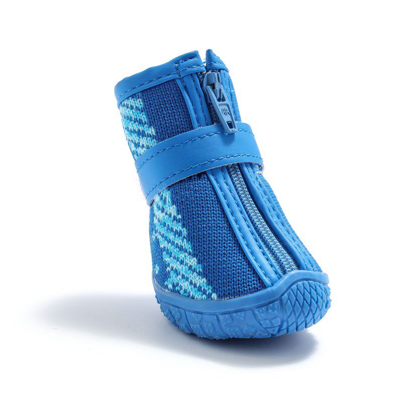 速发小狗鞋子新款透气夏织网鞋飞季网泰迪法斗跑不掉鞋子狗鞋工厂