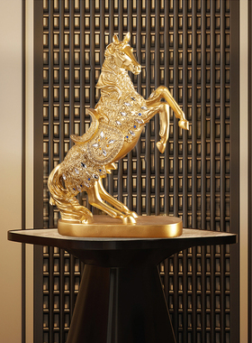 速发立马发财厅关客玄摆件家居电视柜酒柜轻饰品装奢高档乔迁新居