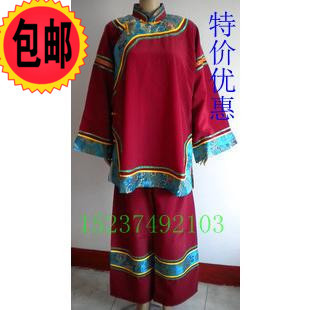 速发彩旦丑婆媒婆衣戏具表演舞老演出道具古装影视戏剧台太太服装