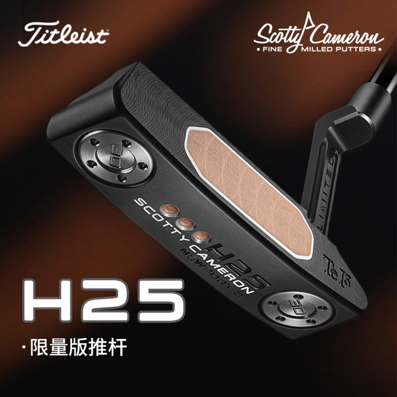 泰特利斯高尔夫球杆黑武士推杆