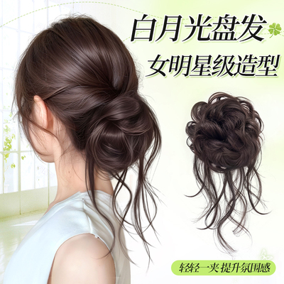 安鱼抽丝花苞盘发抓夹款