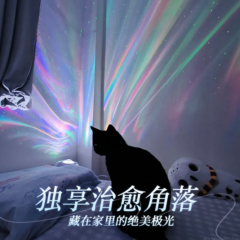 星空投影灯满天星小夜灯卧室睡眠床头氛围2025新款宿舍床上用情调