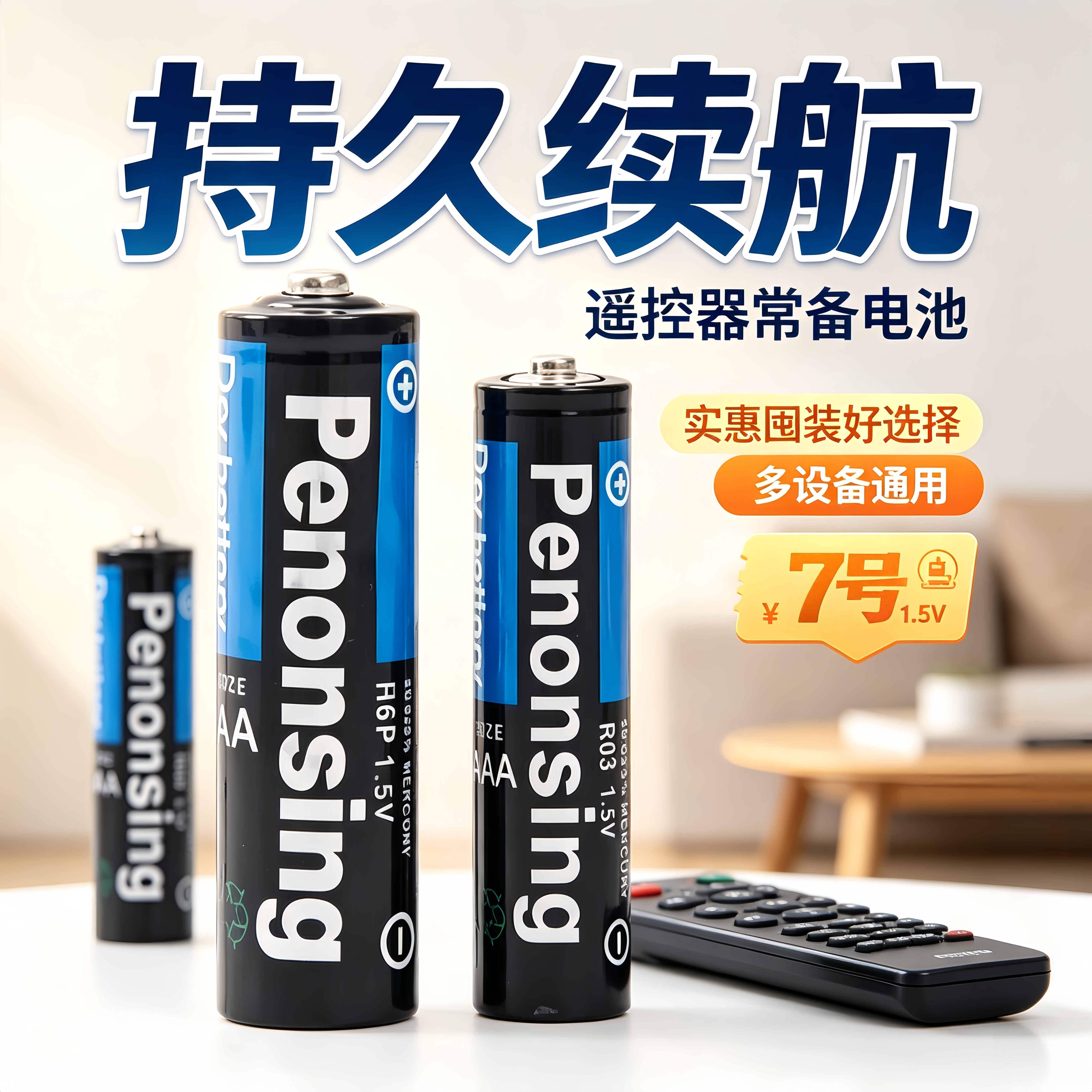 正品碳性7号空调遥控器电池5号玩具鼠标干电池1.5V包邮碳性电池5号7号耐用电池电视空调遥控器闹钟闹表