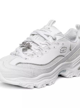Skechers斯凯奇女鞋秋冬新款经典增高舒适休闲熊猫老爹鞋12241
