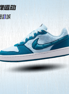 NIKE耐克大童鞋COURT BOROUGH低帮运动鞋休闲耐磨板鞋IM7167-441
