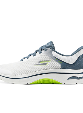 Skechers斯凯奇25新款男士透气防滑耐磨休闲健步鞋运动鞋216653