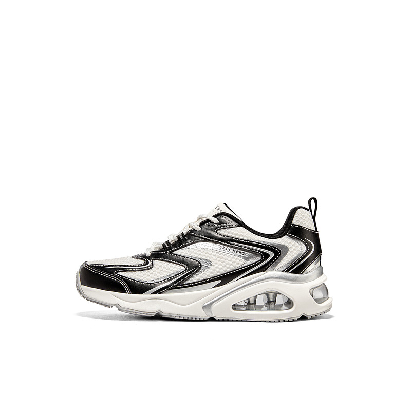 Skechers斯凯奇女鞋新款跑步鞋百搭时尚复古气垫休闲运动鞋177425