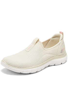 Skechers斯凯奇春新款女子一脚蹬健步鞋抓地耐磨运动休闲鞋150270